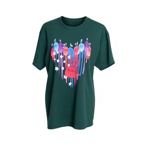 HANES "RED HAND" INDIGENOUS SUPPORT GRAPHIC COTTON MMIW T-SHIRT SZ. LARGE